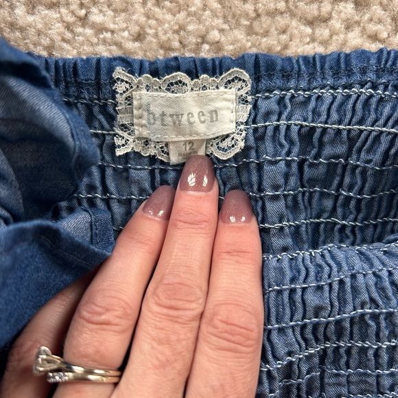 btween Navy Ruffled One Piece - Picture 4 of 4